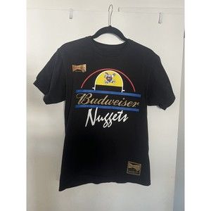 Mitchell and Ness Budweiser Denver Nuggets Courtside Graphic T-Shirt